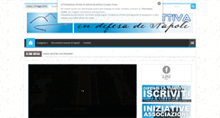 Desktop Screenshot of cittadinanzattivanapoli.com
